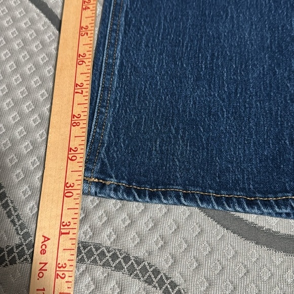 Old Navy Mid Rise Wow Straight Leg Boyfriend Women's Dark Blue Jeans Size 8 - Picture 6 of 6